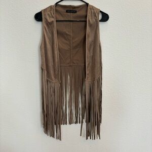 Boutique Fringe Western Cowgirl Vest